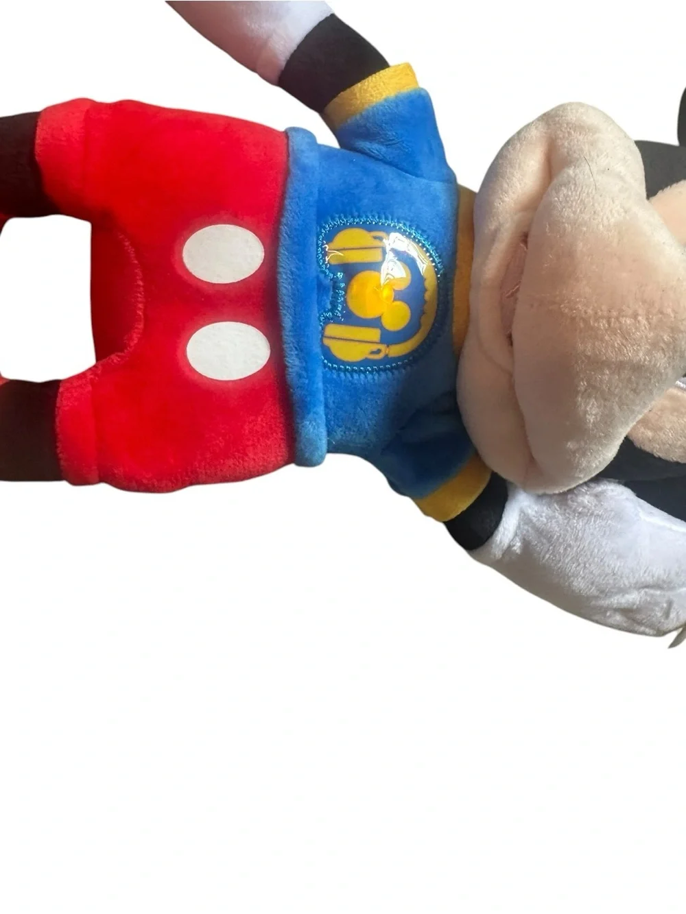 Disney Mickey Mouse Musical Plush 12” Just Play Hot Dog Song Tested Works